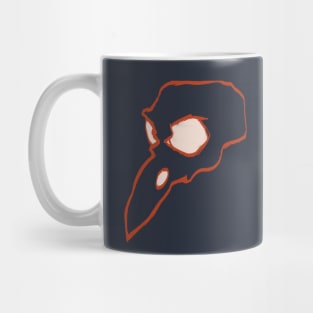 bird skull Mug